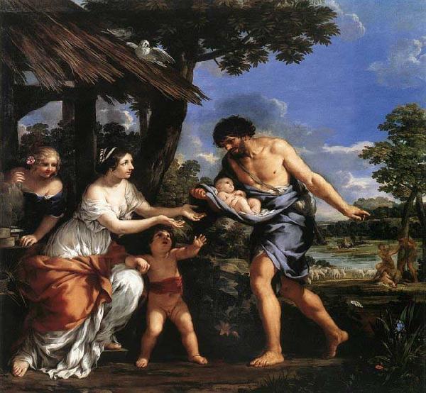 Pietro da Cortona Romulus and Remus Given Shelter by Faustulus